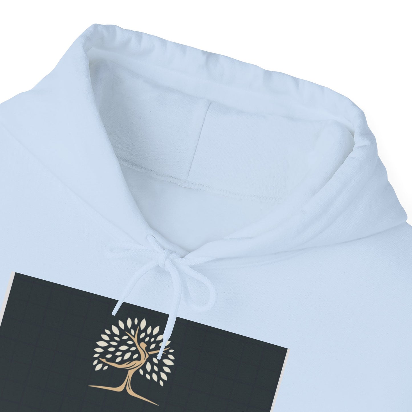 Tree of Life Hoodie — Elegant Gold Botanical Design with 'CHAYIL' Text