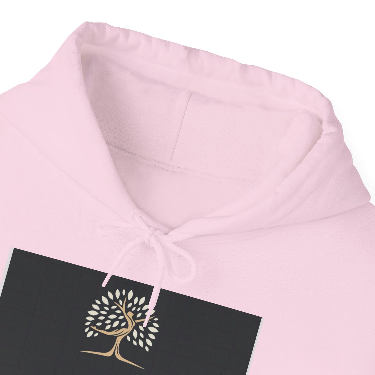 Tree of Life Hoodie — Elegant Gold Botanical Design with 'CHAYIL' Text