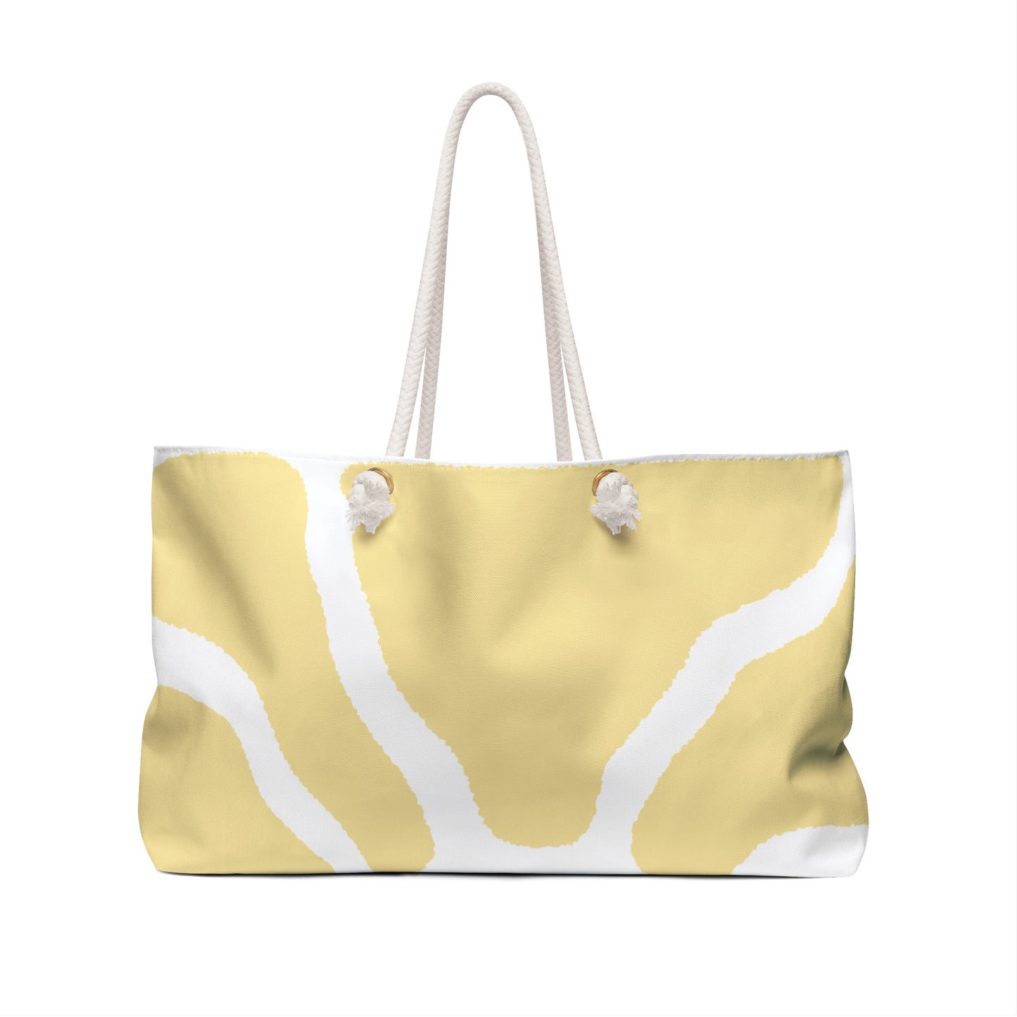 A.F.R.E.A.K.A Logo Sunburst Weekender Bag-WHITE