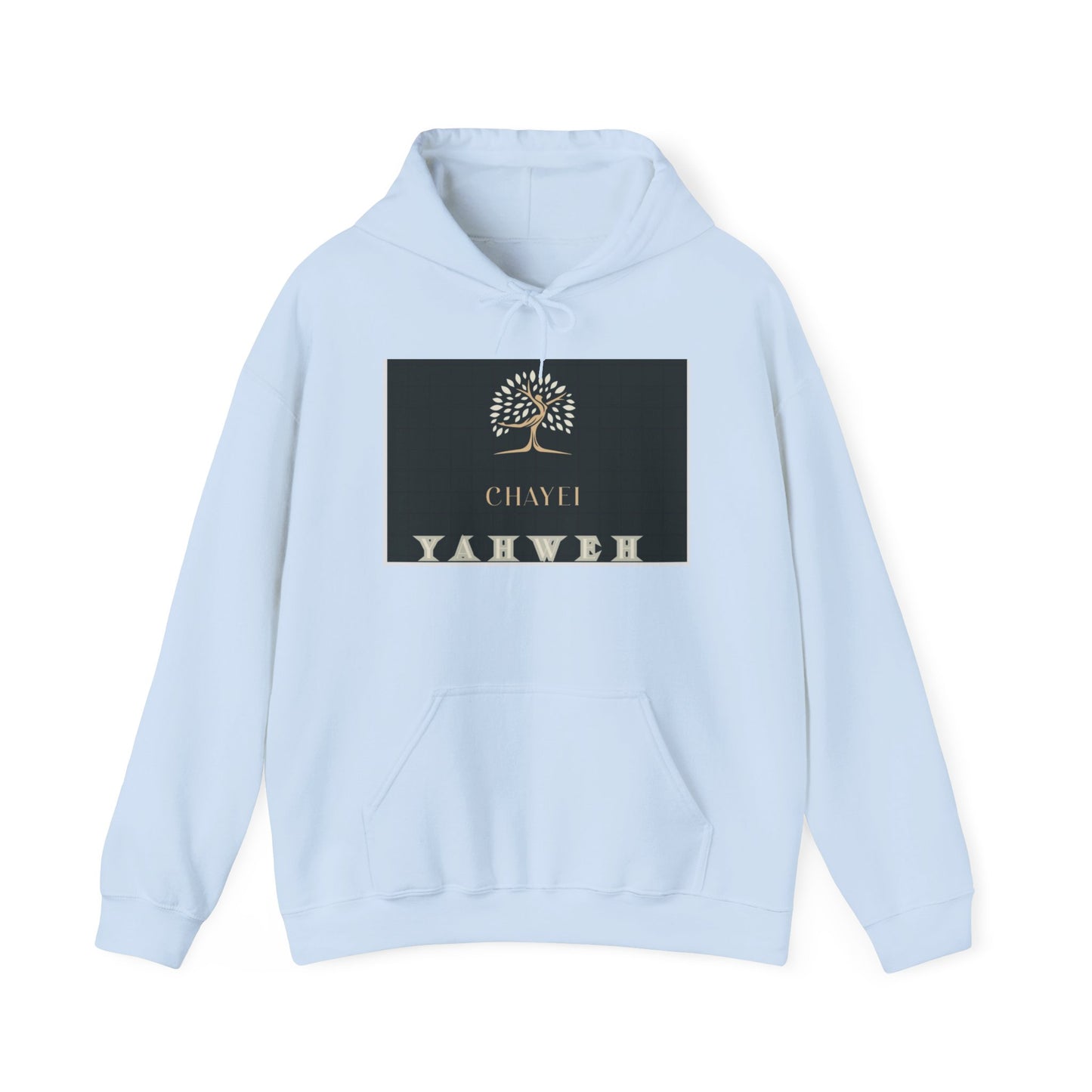 Tree of Life Hoodie — Elegant Gold Botanical Design with 'CHAYIL' Text