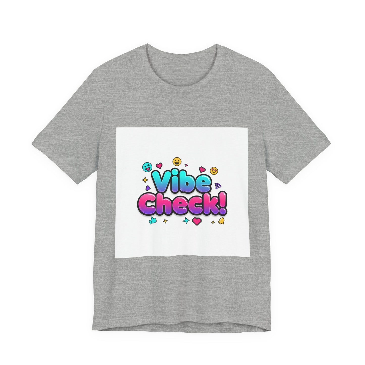 Vibe Check Tee, Gen-Z Slang Shirt, Meme Typography