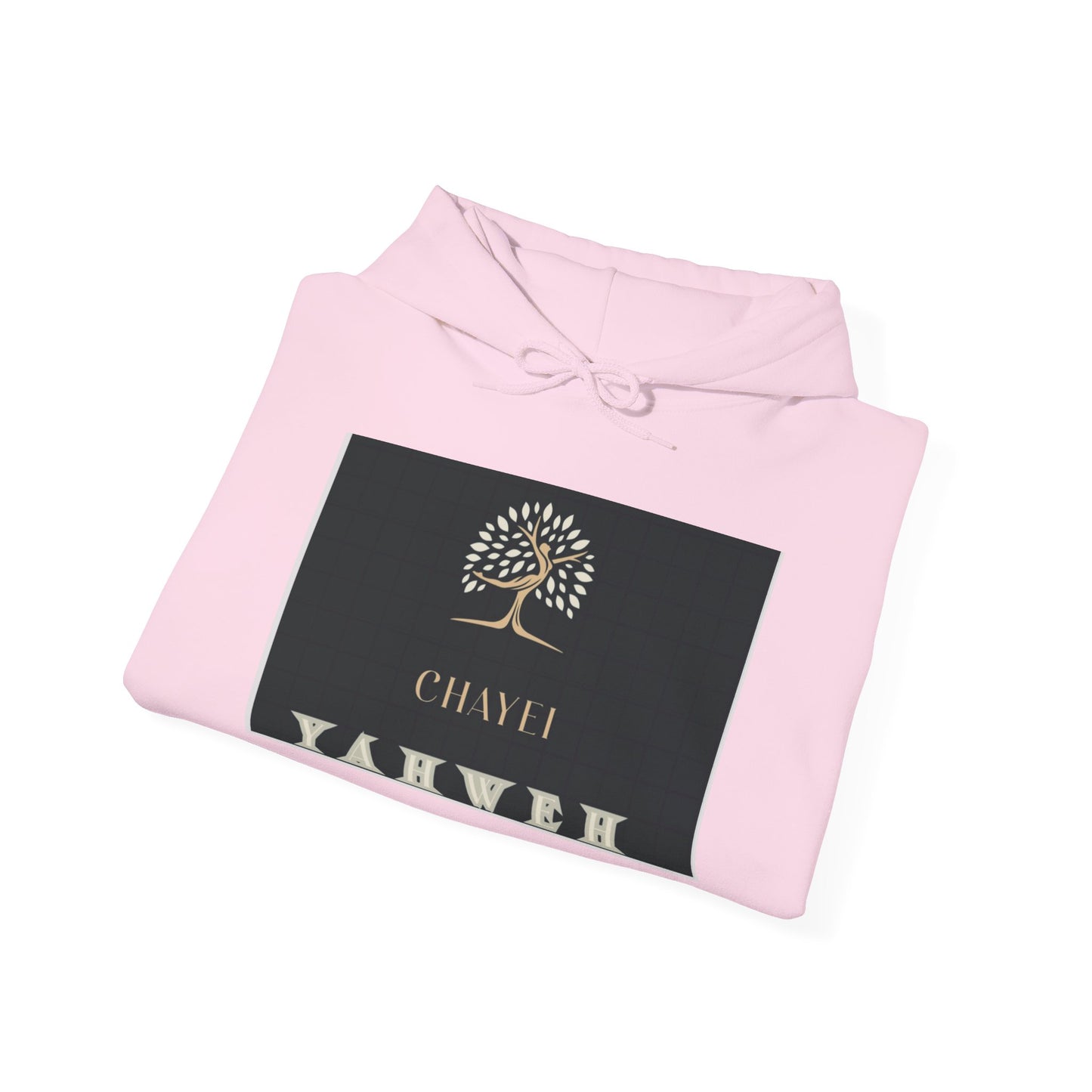 Tree of Life Hoodie — Elegant Gold Botanical Design with 'CHAYIL' Text