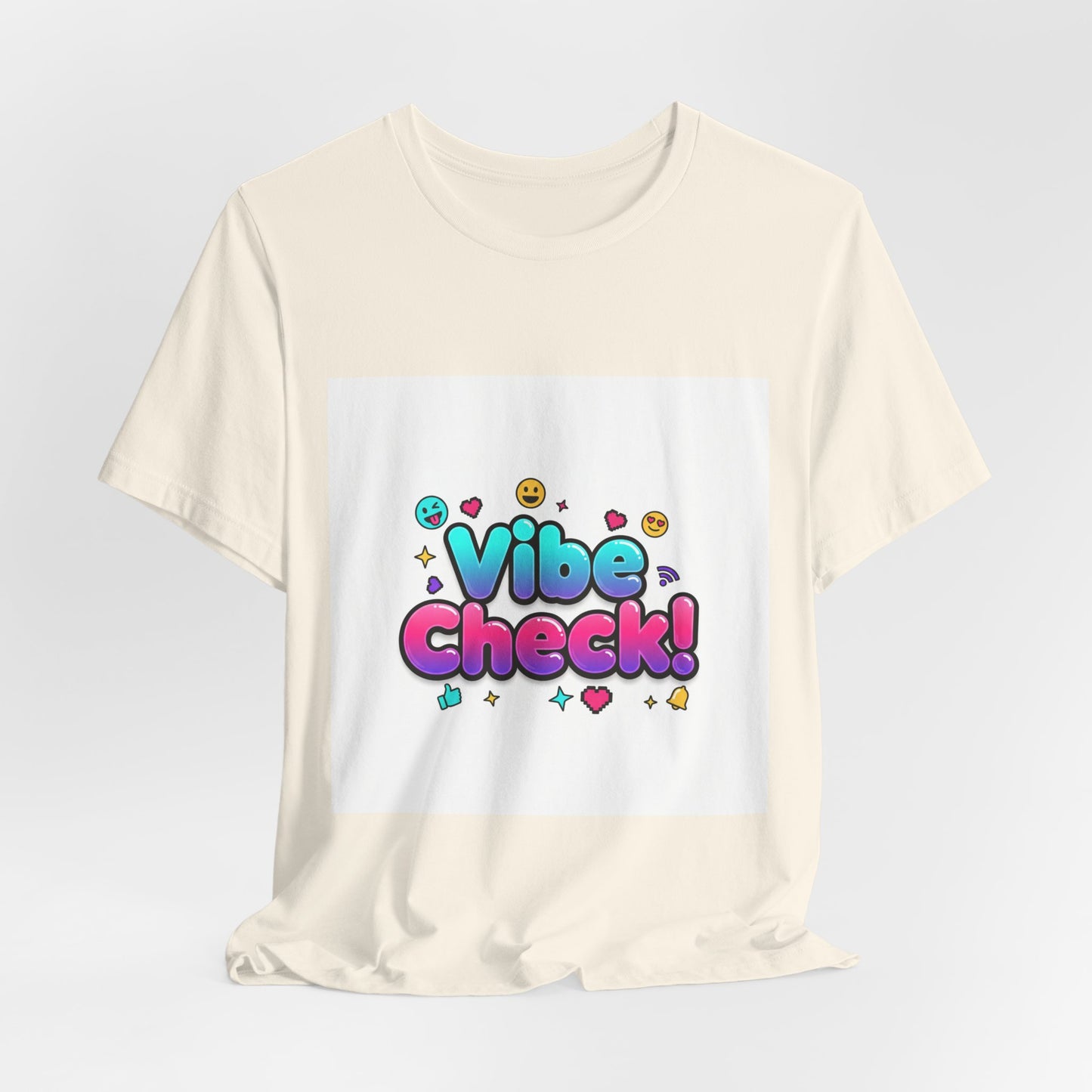 Vibe Check Tee, Gen-Z Slang Shirt, Meme Typography