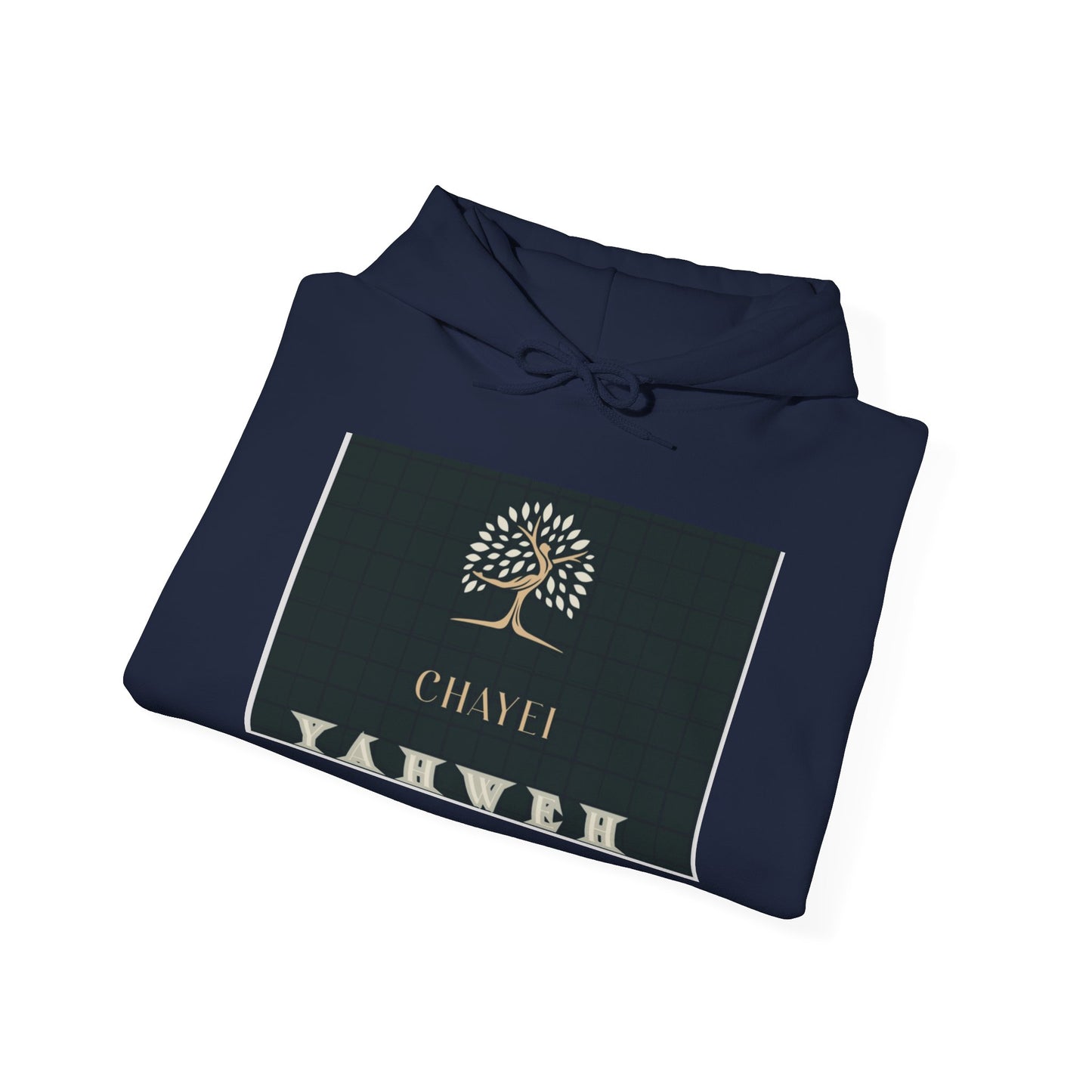 Tree of Life Hoodie — Elegant Gold Botanical Design with 'CHAYIL' Text
