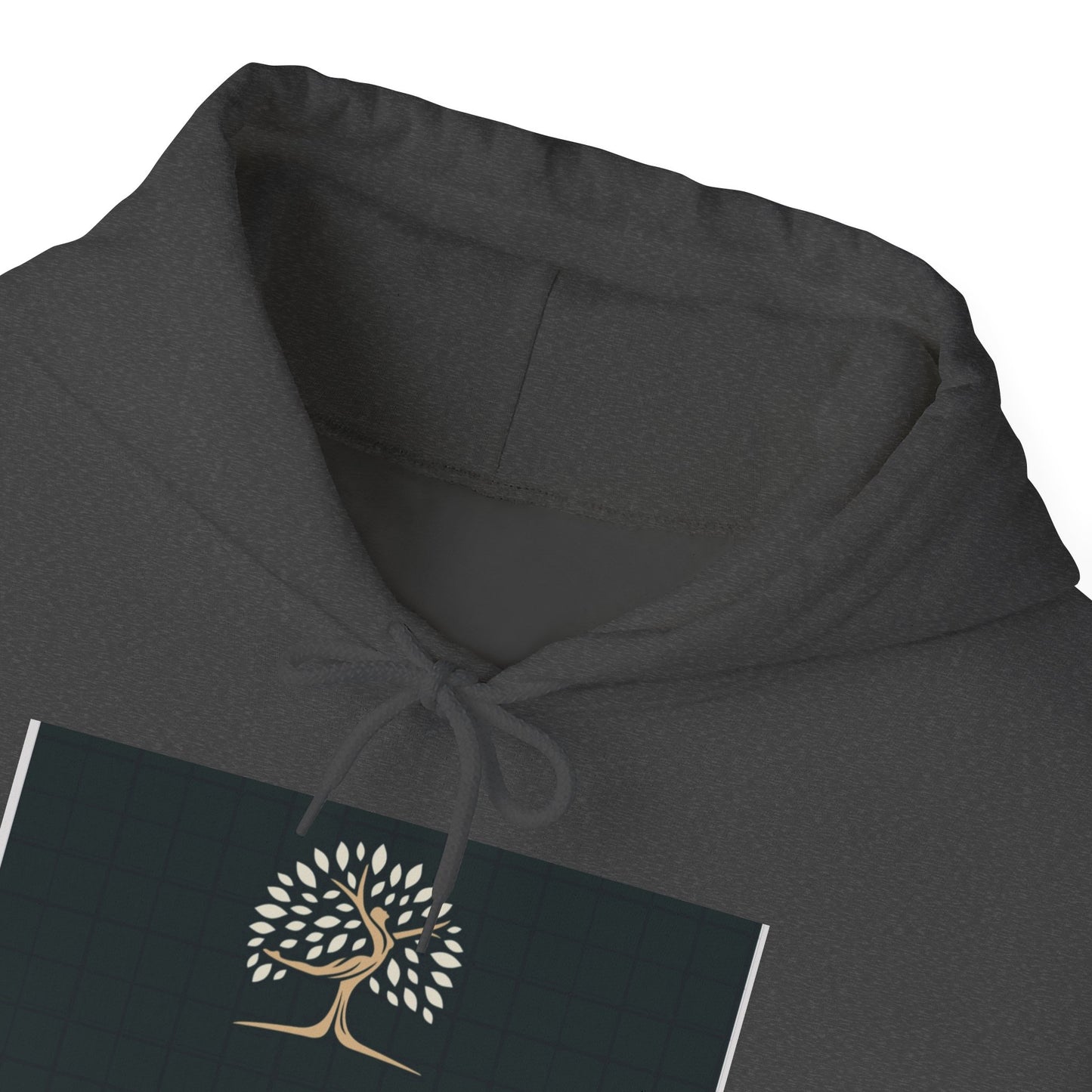 Tree of Life Hoodie — Elegant Gold Botanical Design with 'CHAYIL' Text