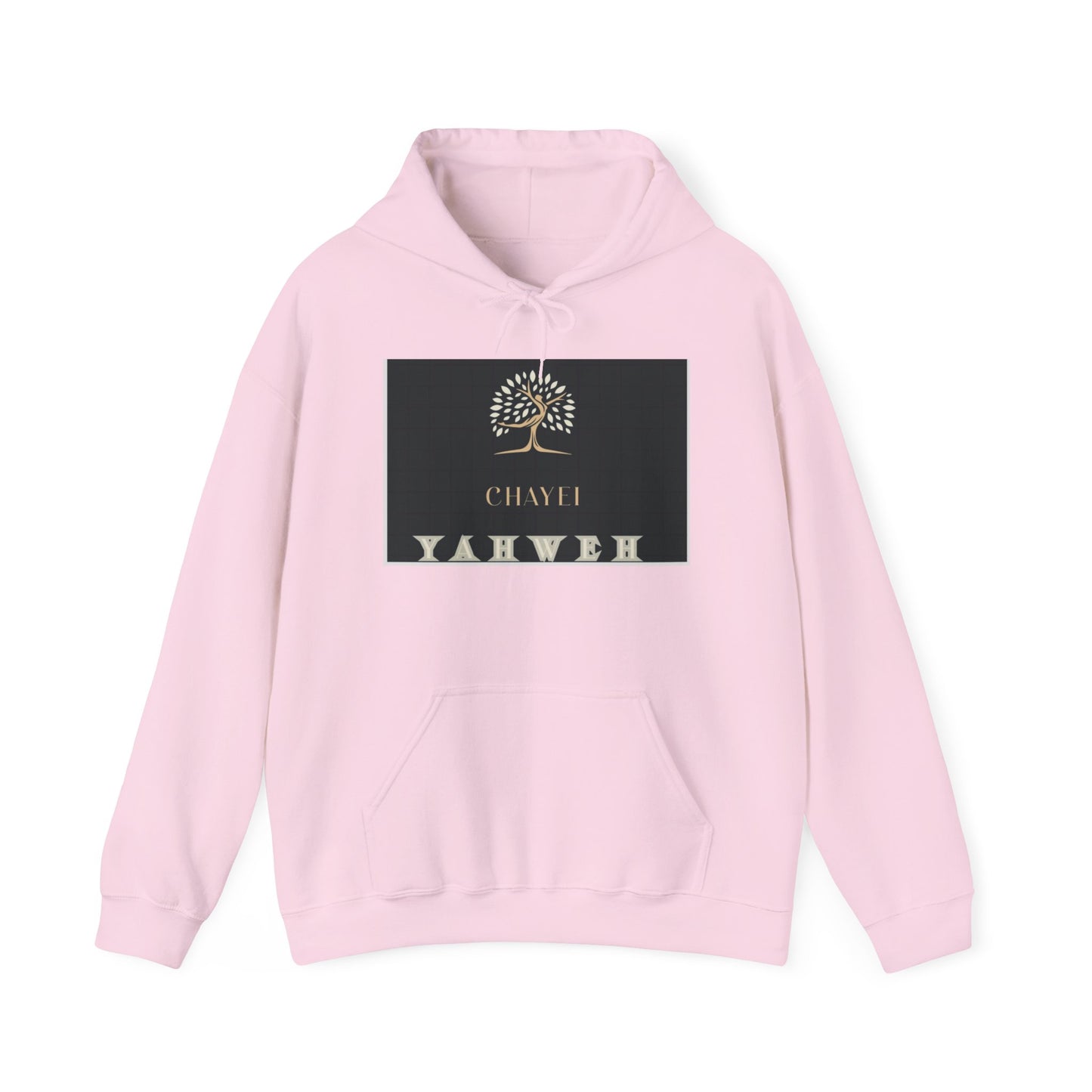 Tree of Life Hoodie — Elegant Gold Botanical Design with 'CHAYIL' Text