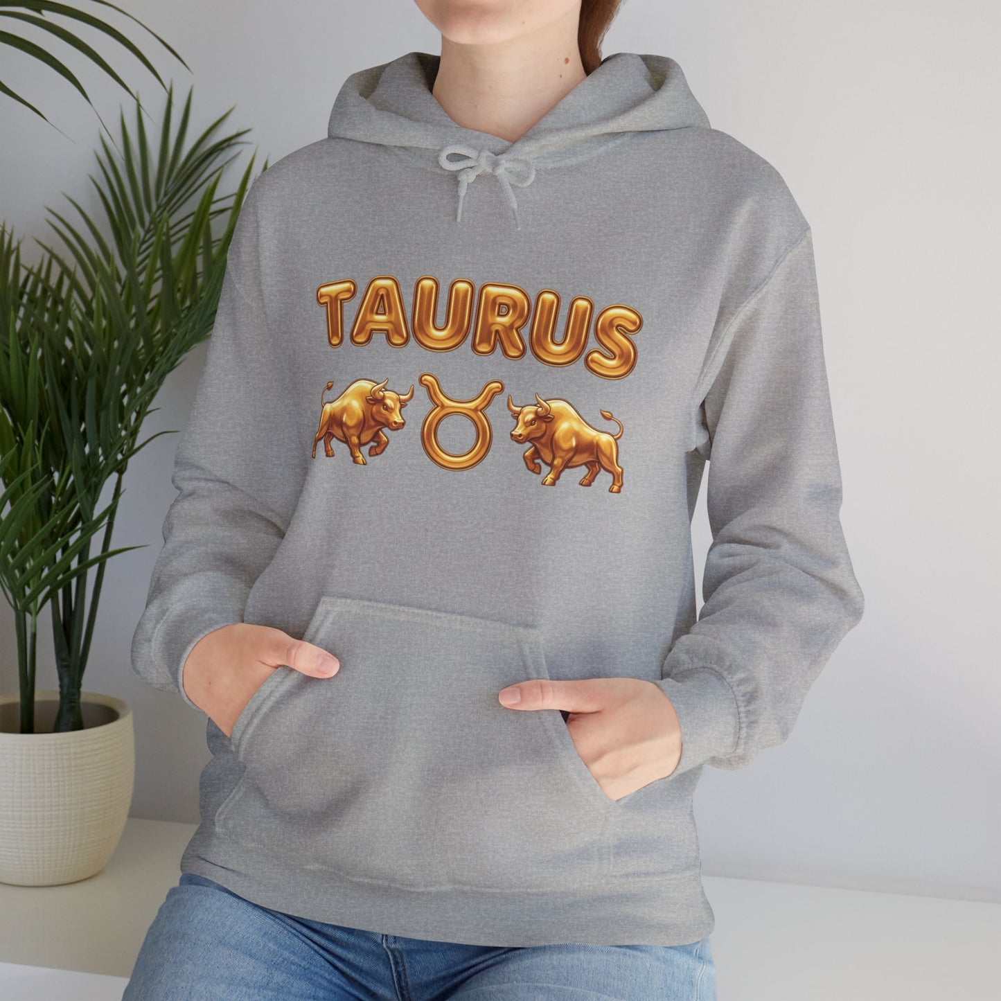 Taurus Zodiac Hoodie — Bull Sign Astrological Sweatshirt
