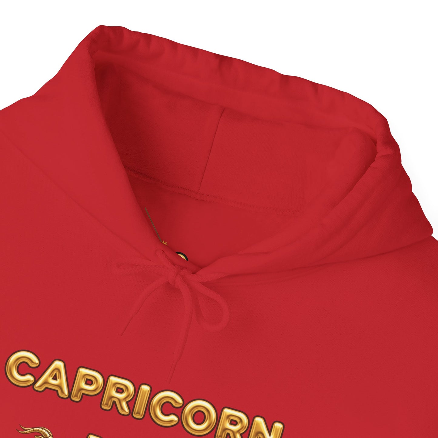 Capricorn Gold Zodiac Hoodie — Astrological Horoscope Sweatshirt