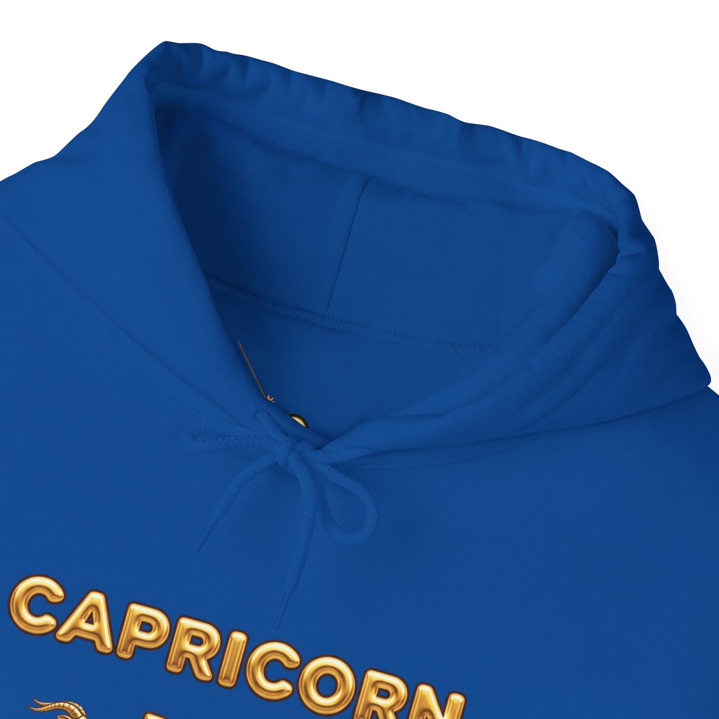 Capricorn Gold Zodiac Hoodie — Astrological Horoscope Sweatshirt