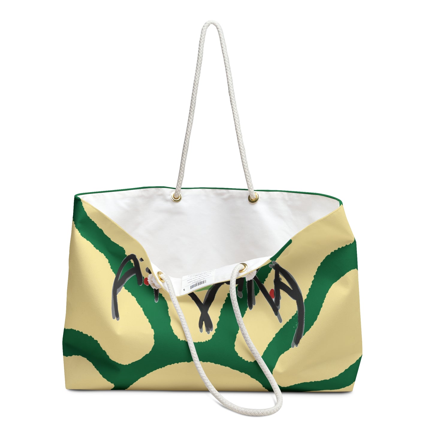 A.F.R.E.A.K.A Logo Sunburst Weekender Bag-GRREN