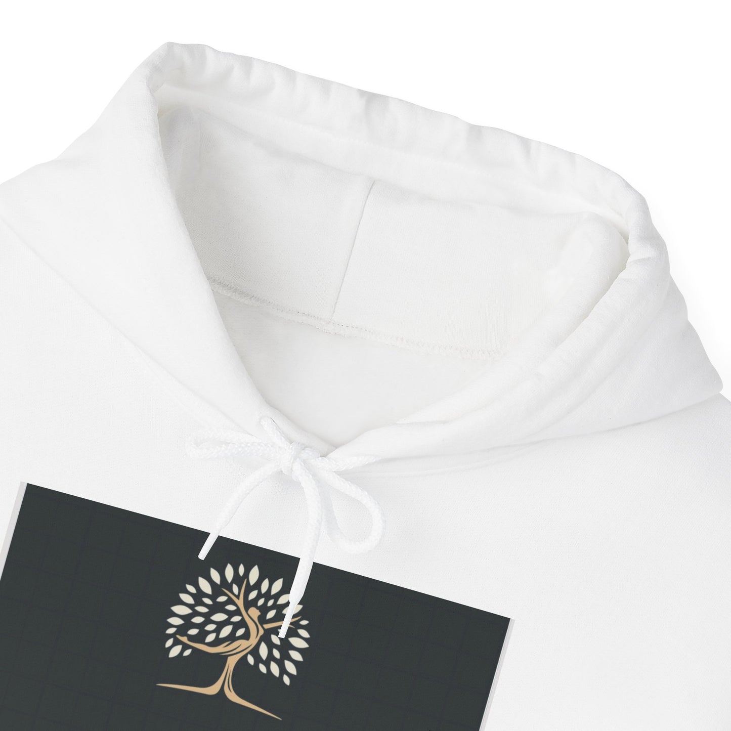 Tree of Life Hoodie — Elegant Gold Botanical Design with 'CHAYIL' Text