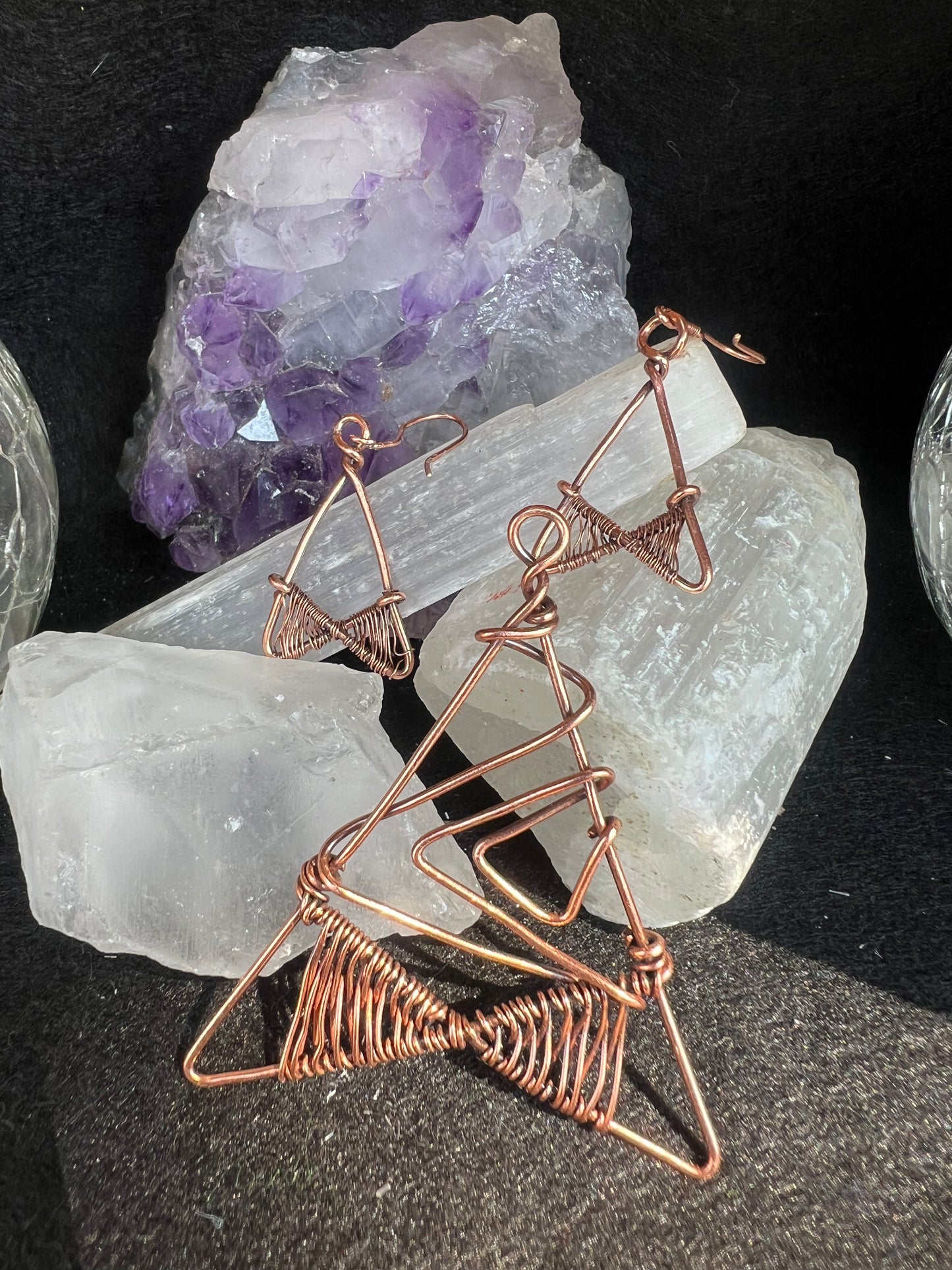 Angles Earring and Pendant Set