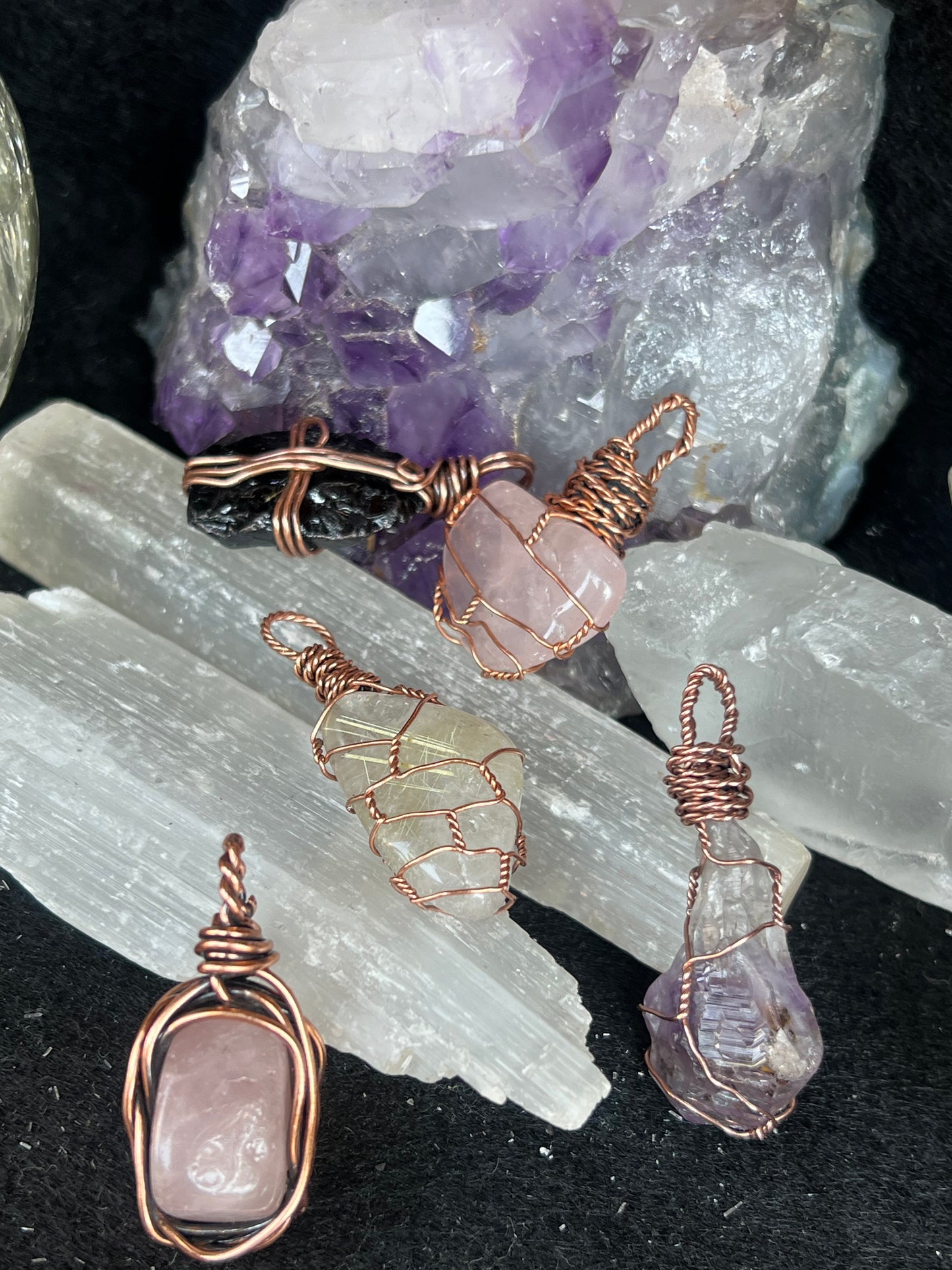Various Crystal pendants